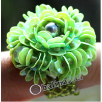 Ring, Made From Glassbeads