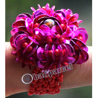 Ring, Made From Glassbeads