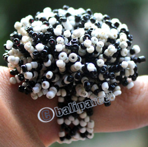 Ring, Made From Glassbeads