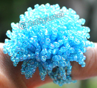 Ring, Made From Glassbeads