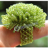 Ring, Made From Glassbeads