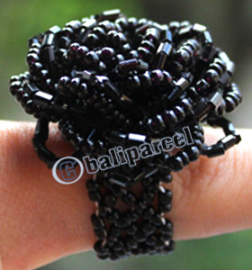 Ring, Made From Glassbeads