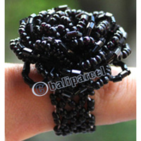 Ring, Made From Glassbeads