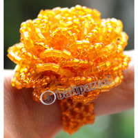 Ring, Made From Glassbeads