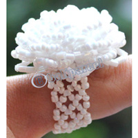 Ring, Made From Glassbeads