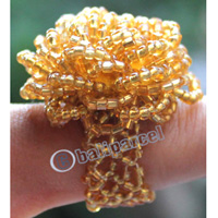 Ring, Made From Glassbeads