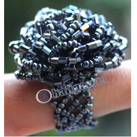 Ring, Made From Glassbeads