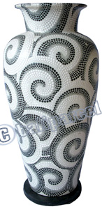 Painted Resin Lampshade