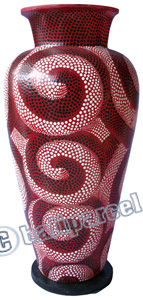 Painted Resin Lampshade