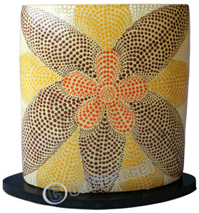 Painted Resin Lampshade
