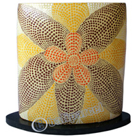 Painted Resin Lampshade