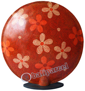 Painted Resin Lampshade