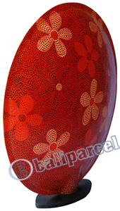 Painted Resin Lampshade