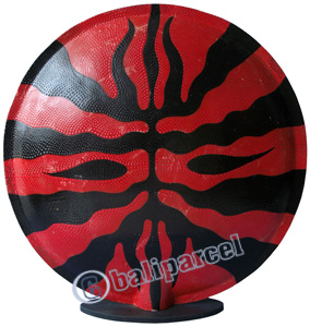Painted Resin Lampshade