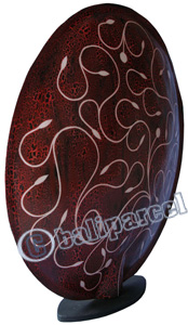 Painted Resin Lampshade