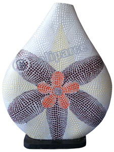 Painted Resin Lampshade