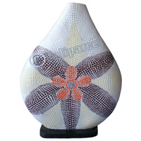Painted Resin Lampshade