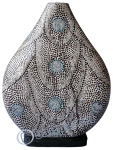 Painted Resin Lampshade