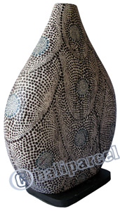 Painted Resin Lampshade