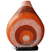 Painted Resin Lampshade