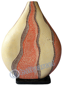 Painted Resin Lampshade