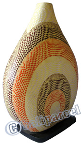 Painted Resin Lampshade