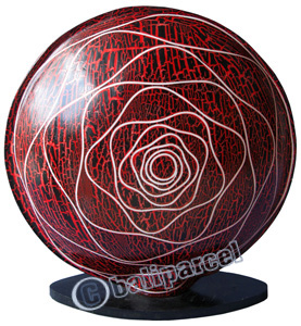 Painted Resin Lampshade