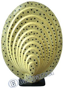 Painted Resin Lampshade