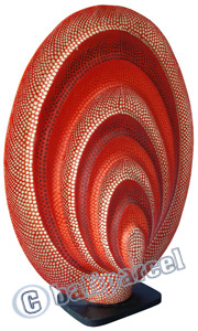 Painted Resin Lampshade
