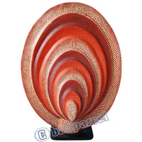 Painted Resin Lampshade