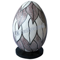 Painted Resin Lampshade
