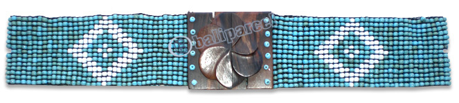 Belt, Handmade From Glassbeads