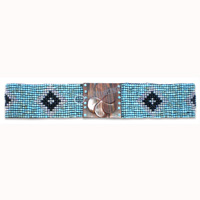 Belt, Handmade From Glassbeads