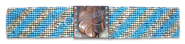 Belt, Handmade From Glassbeads