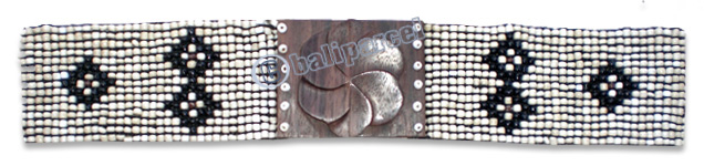 Belt, Handmade From Glassbeads