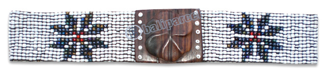 Belt, Handmade From Glassbeads