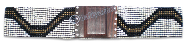 Belt, Handmade From Glassbeads