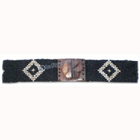 Belt, Handmade From Glassbeads