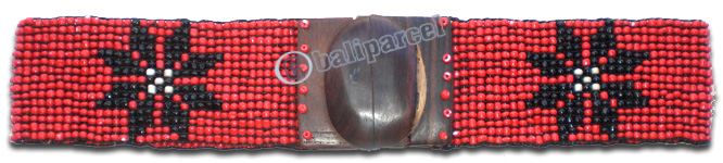 Belt, Handmade From Glassbeads