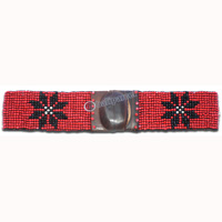Belt, Handmade From Glassbeads