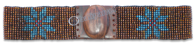 Belt, Handmade From Glassbeads