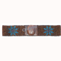 Belt, Handmade From Glassbeads