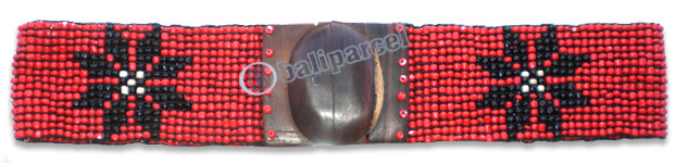 Belt, Handmade From Glassbeads