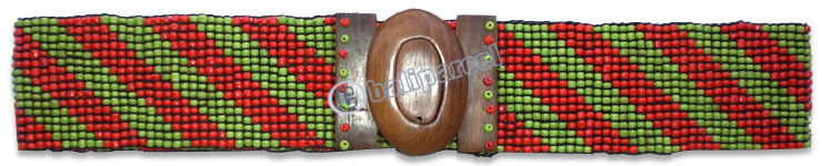 Belt, Handmade From Glassbeads