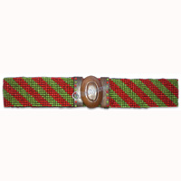 Belt, Handmade From Glassbeads