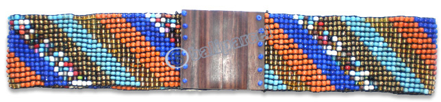 Belt, Handmade From Glassbeads