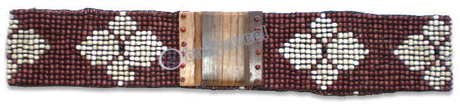 Belt, Handmade From Glassbeads