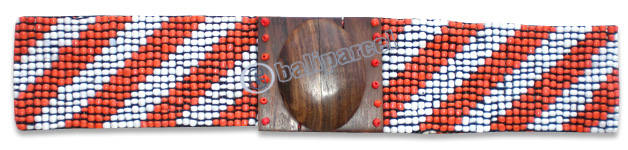 Belt, Handmade From Glassbeads