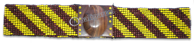 Belt, Handmade From Glassbeads
