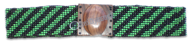 Belt, Handmade From Glassbeads